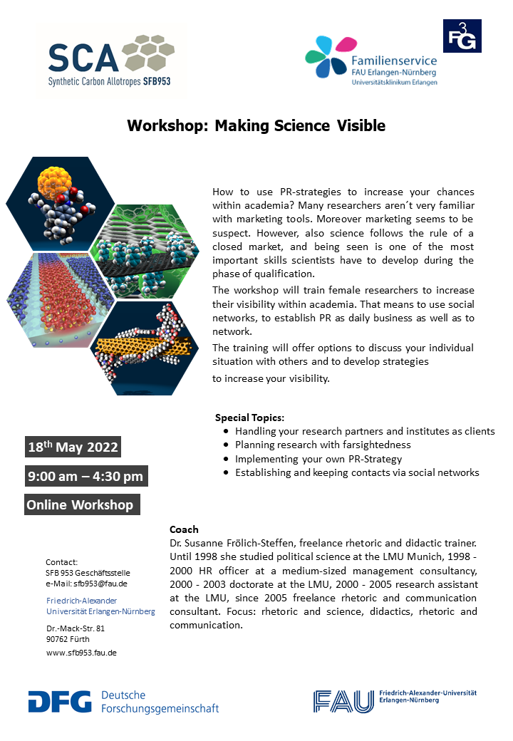 Poster "Workshop: Making Science Visible"