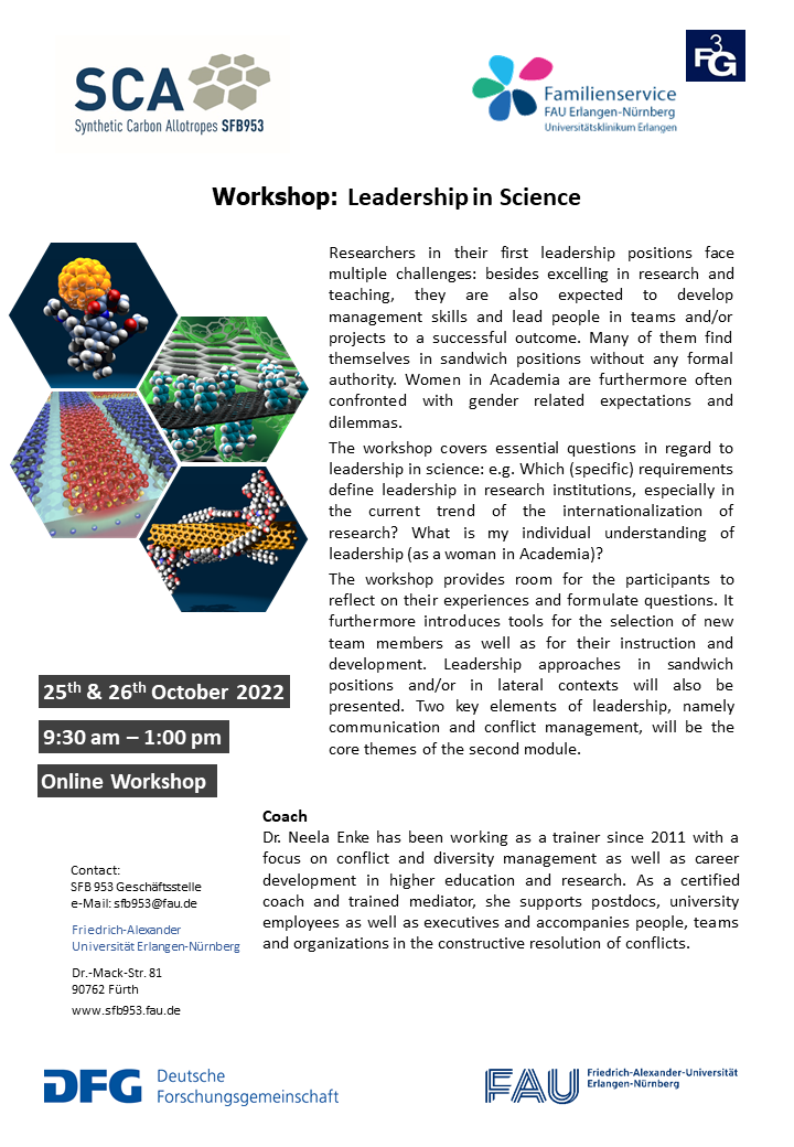 Poster "Workshop: Good Scientific Practice"