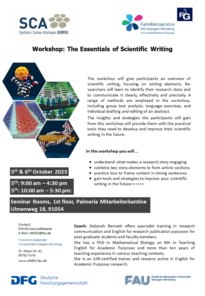 Poster "The Essentials of Scientific Writing